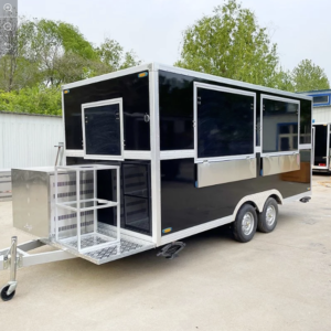 5Mobile Food Trailer  With Full Kitchen